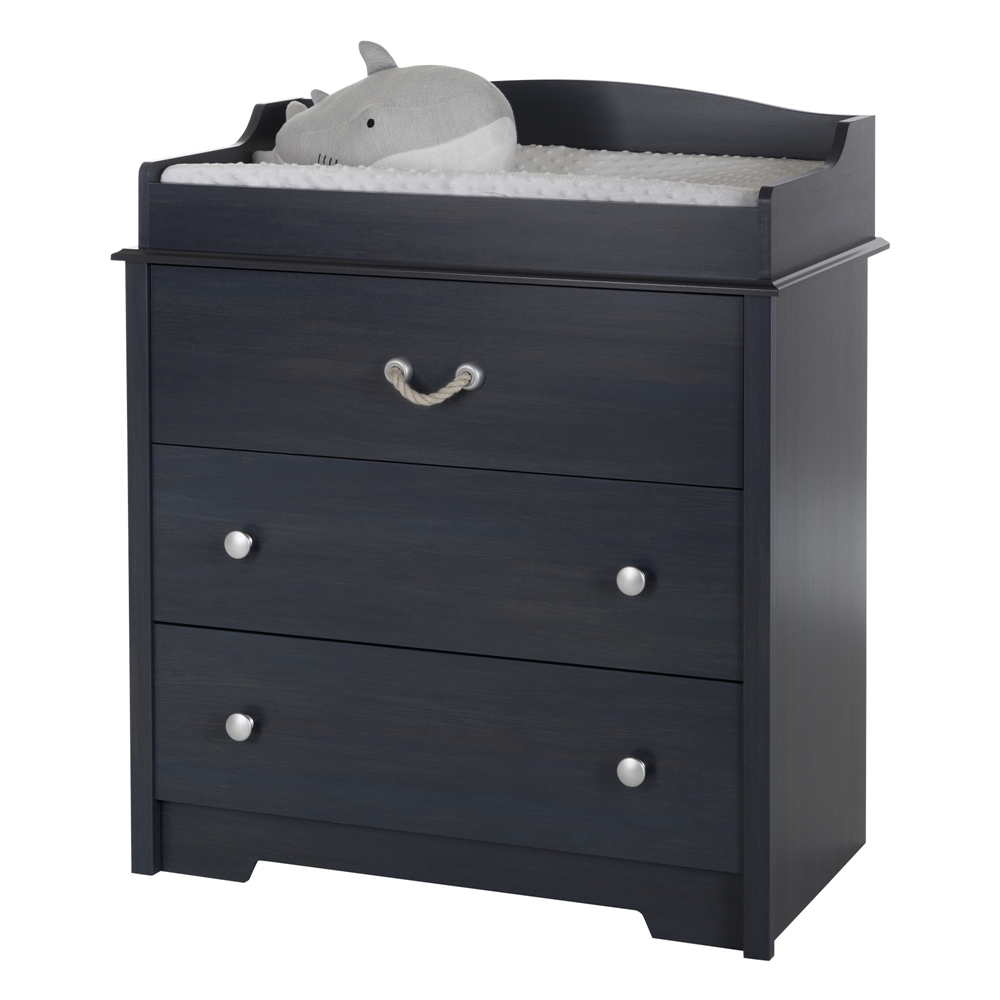 South Shore Aviron Changing Table with Drawers, Blueberry. Picture 6