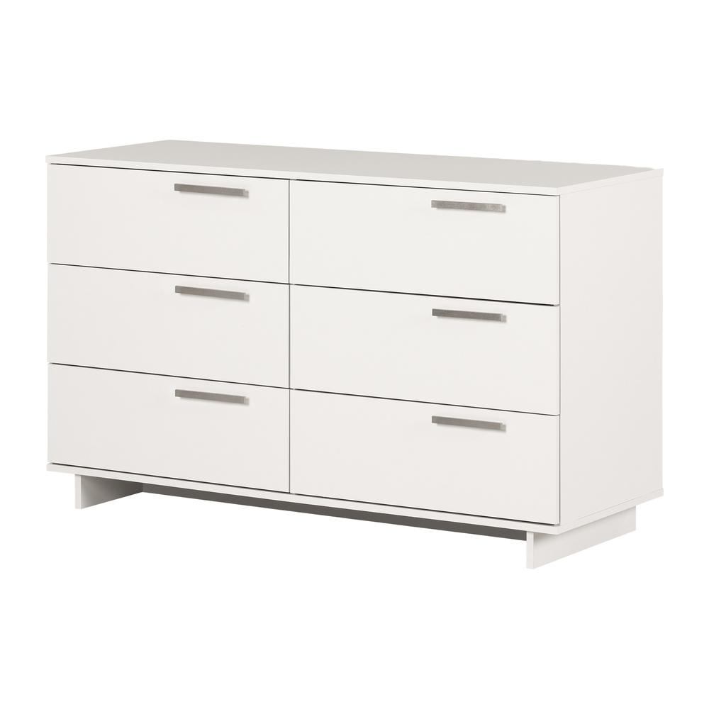 Cavalleri 6-Drawer Double Dresser, Pure White. Picture 1