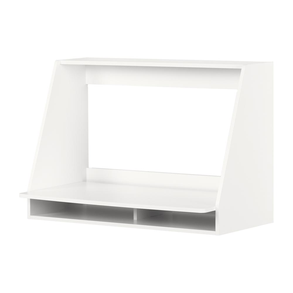 Interface Desk, Pure White. Picture 1