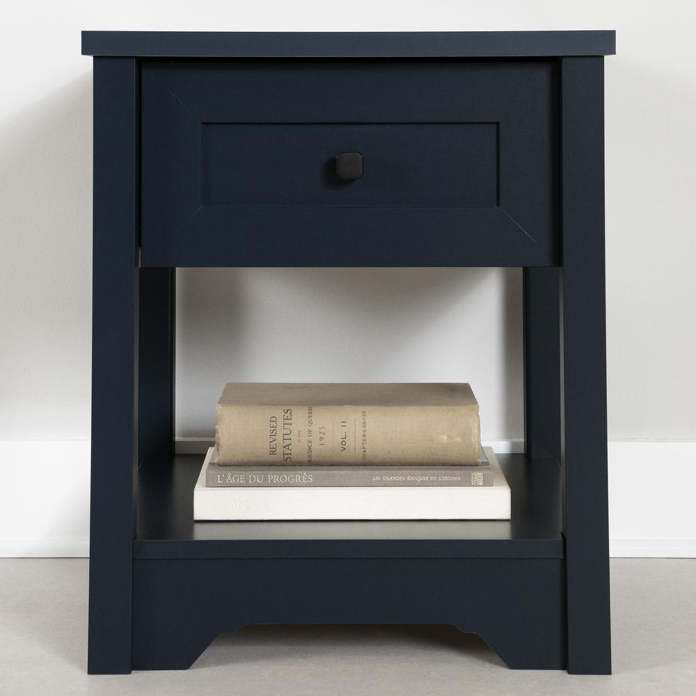 Farnel End Table, Navy Blue. Picture 4