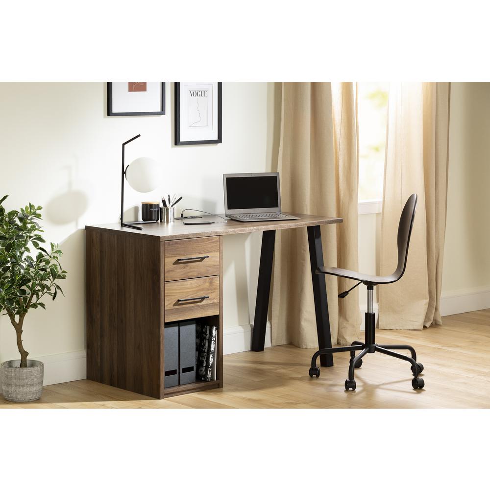 Zolten Desk, Natural Walnut. Picture 2