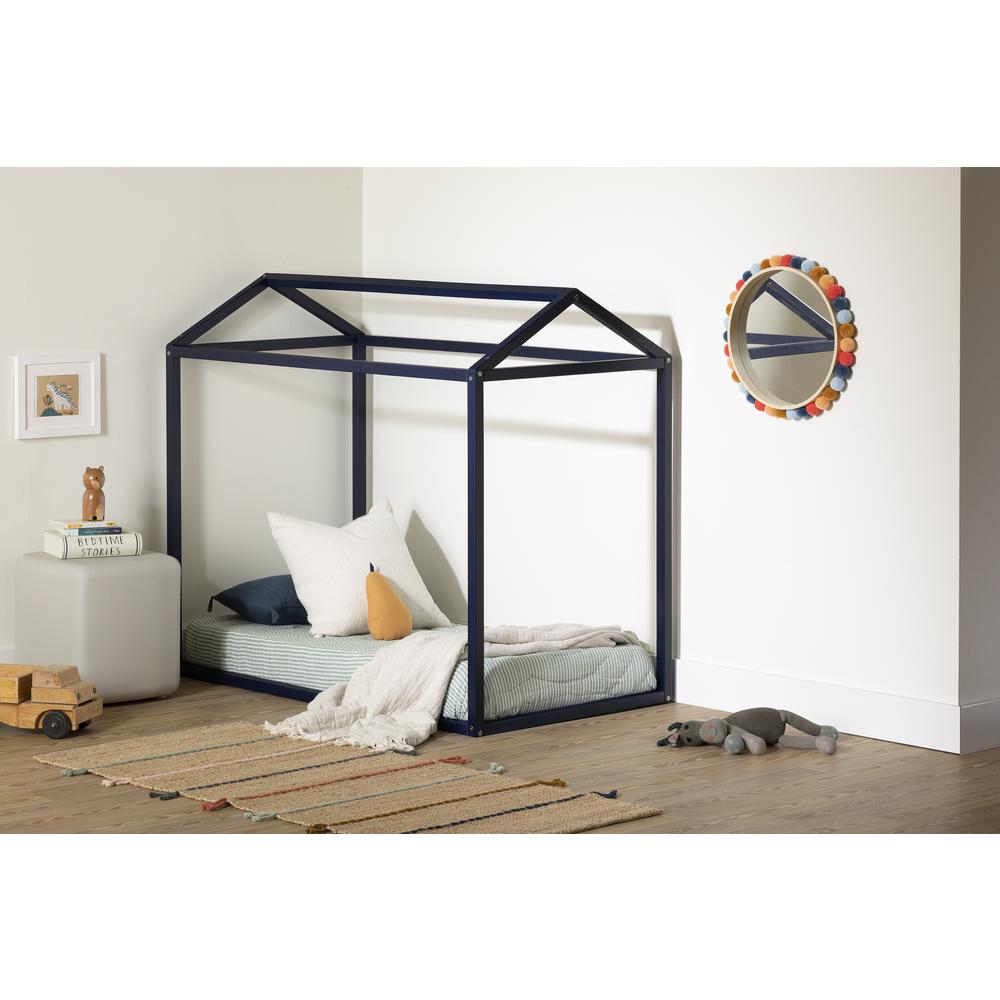 Sweedi Toddler House Bed, Navy Blue. Picture 2