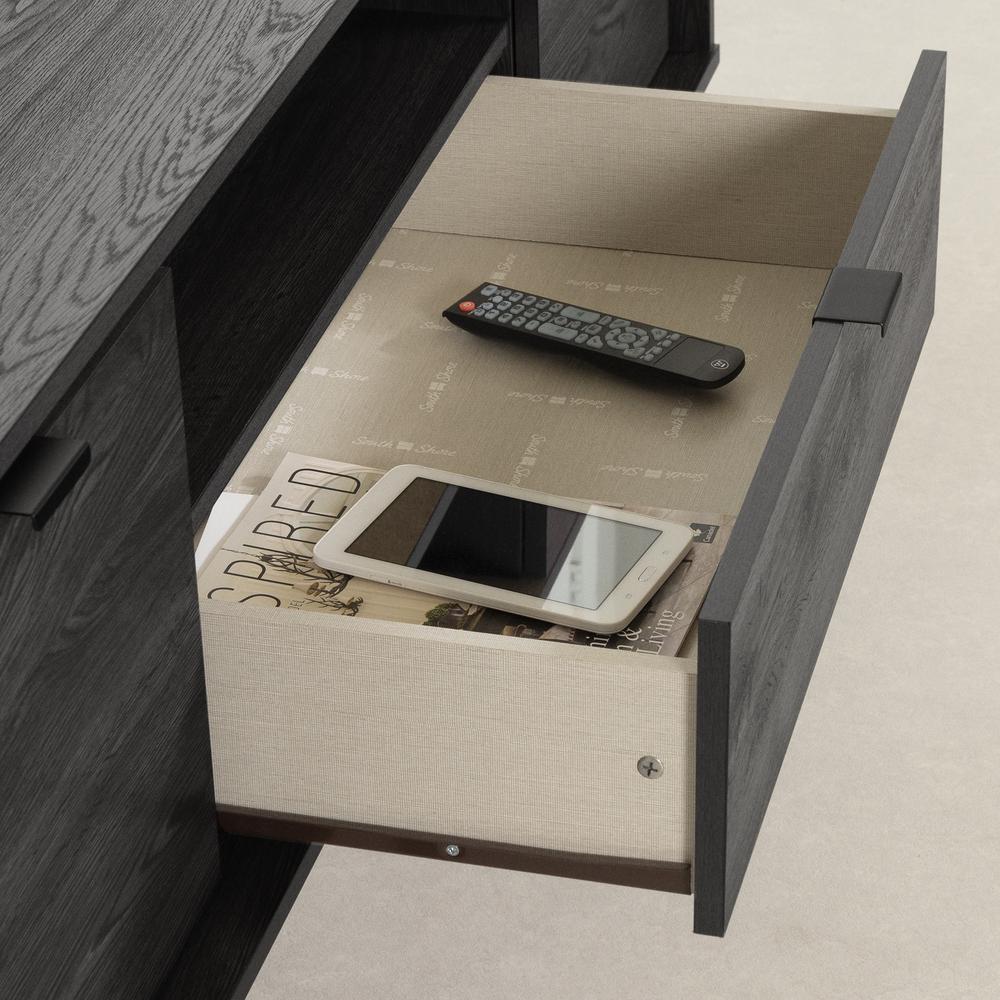 City Life TV Stand, Gray Oak. Picture 3