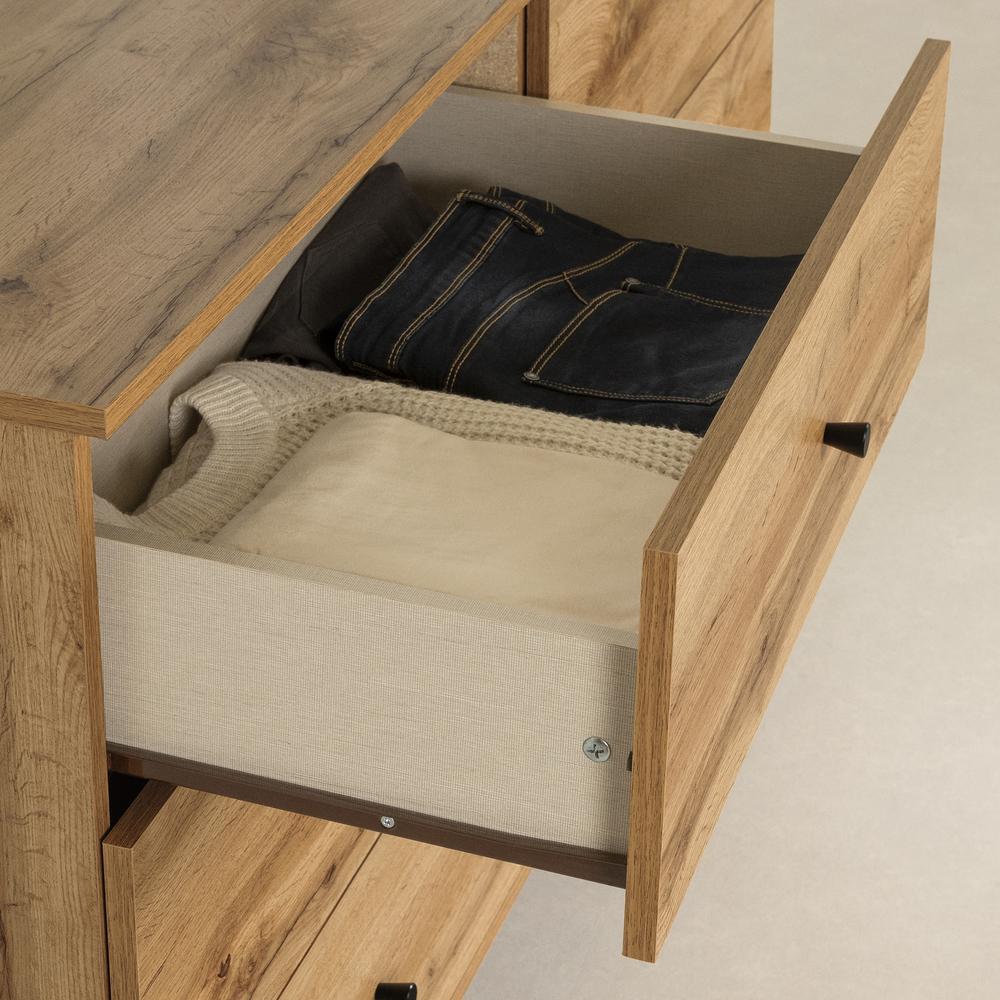 Bellami 6-Drawer Double Dresser, Nordik Oak. Picture 3
