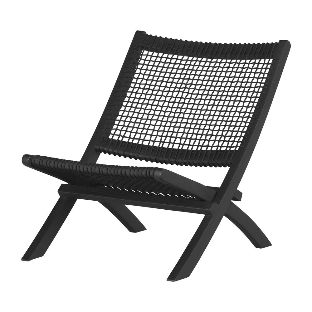 Balka Lounge Chair, Black. Picture 1