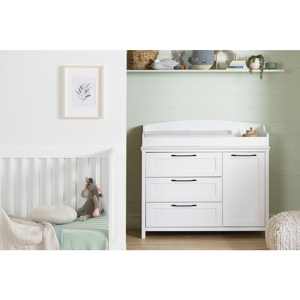 Daisie Changing Table, Pure White. Picture 2