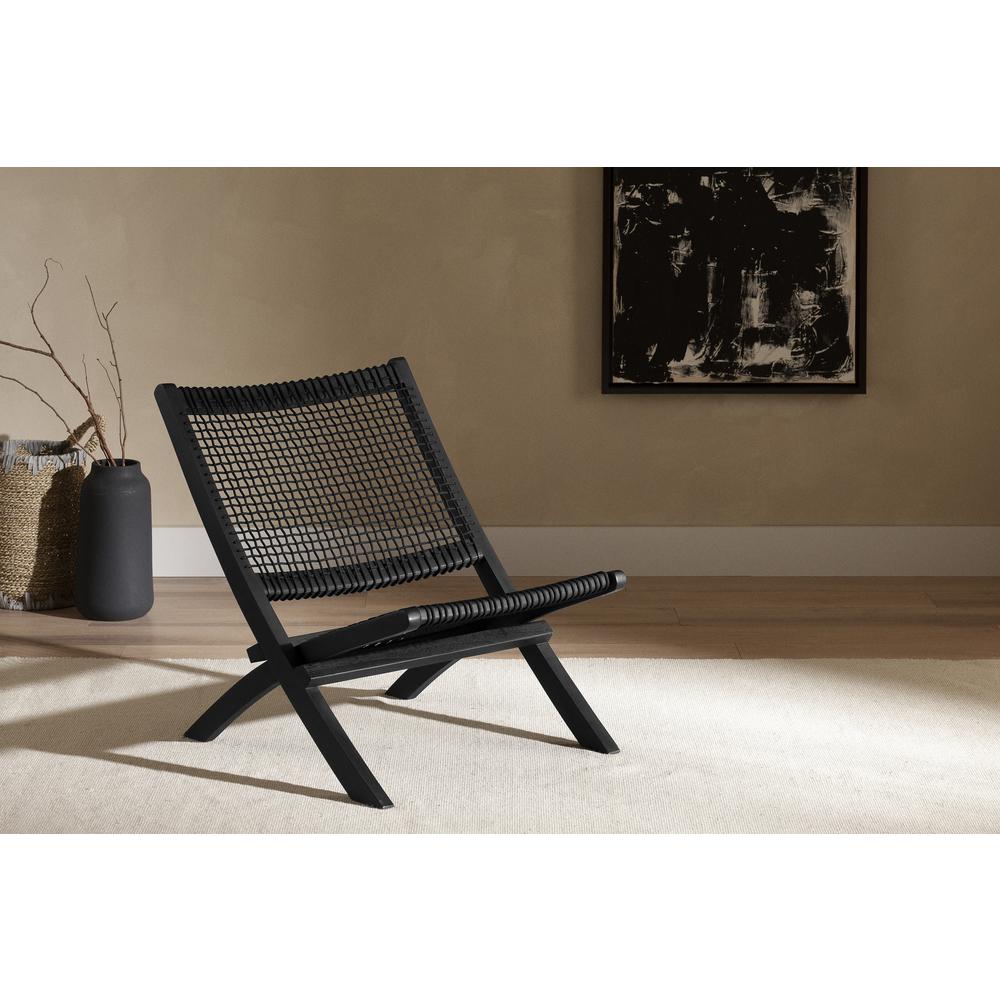 Balka Lounge Chair, Black. Picture 5