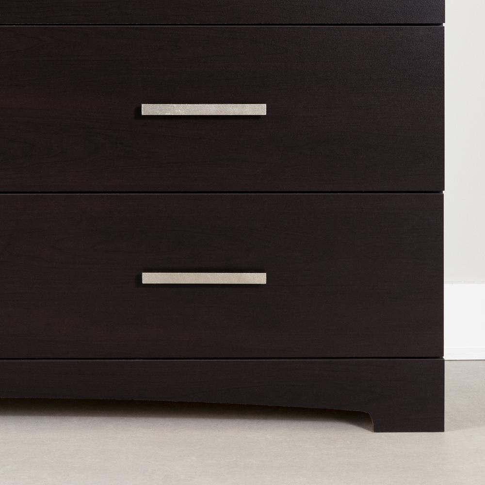 Gramercy 6-Drawer Double Dresser, Chocolate. Picture 3