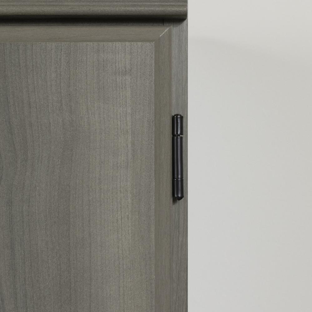 Farnel 2-Door Storage Cabinet, Gray Maple. Picture 5