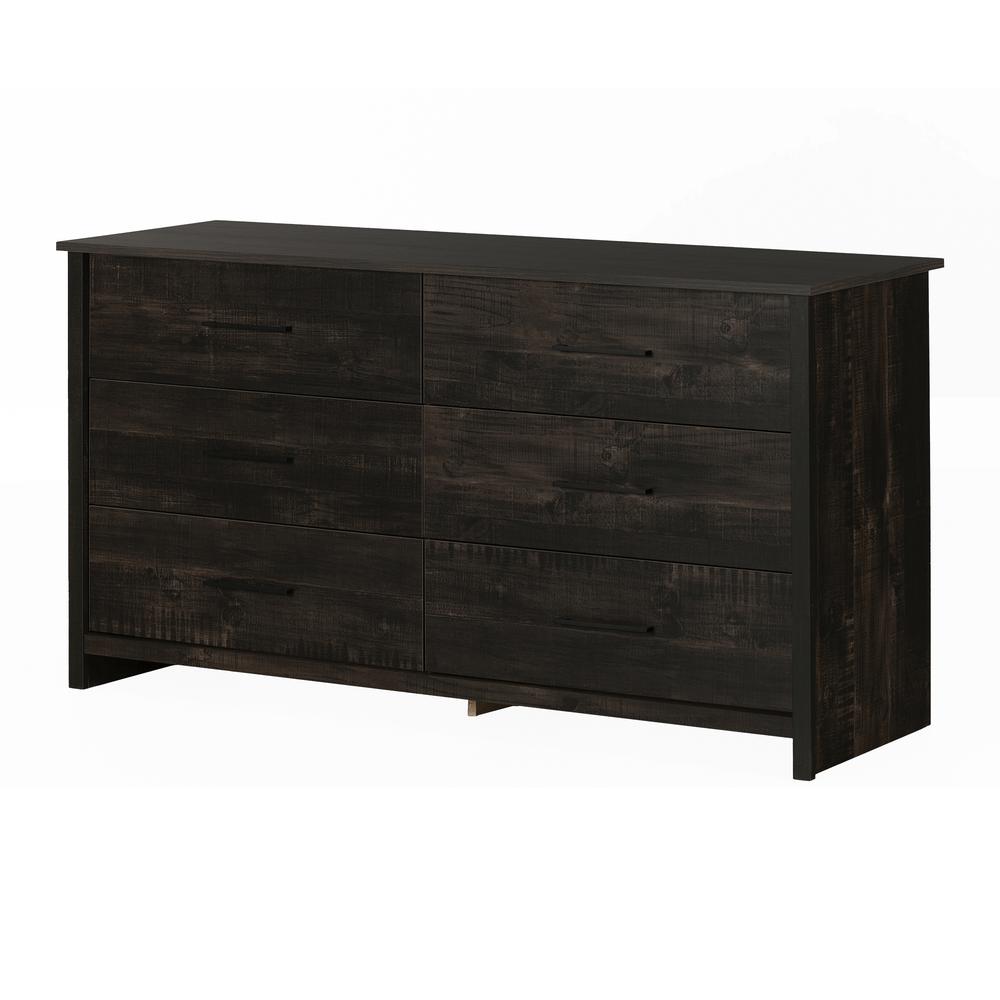 Fernley Double Dresser, Rubbed Black. Picture 1