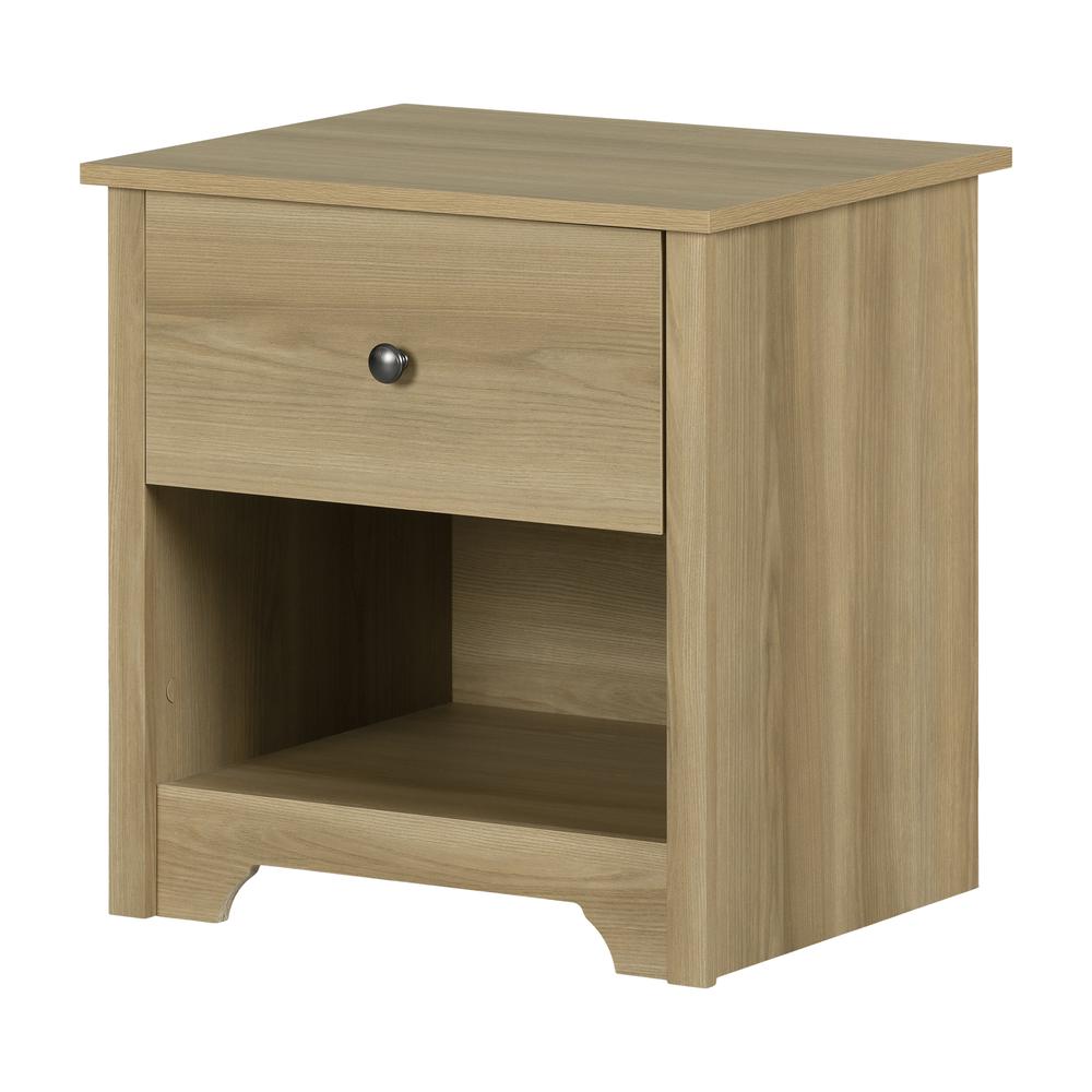Vito 1-Drawer Nightstand, Natural Ash. Picture 1