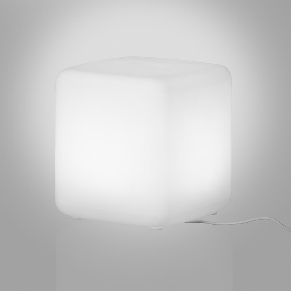 Sweedi Lighted Nightstand, White. Picture 1