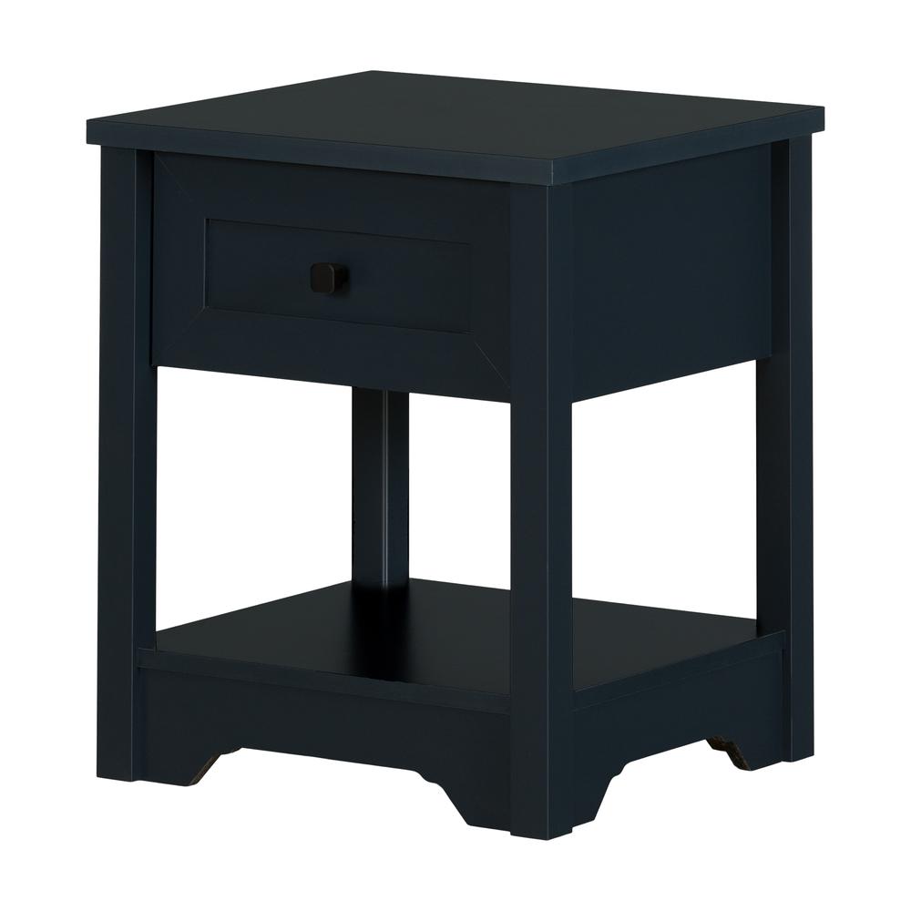 Farnel End Table, Navy Blue. Picture 1