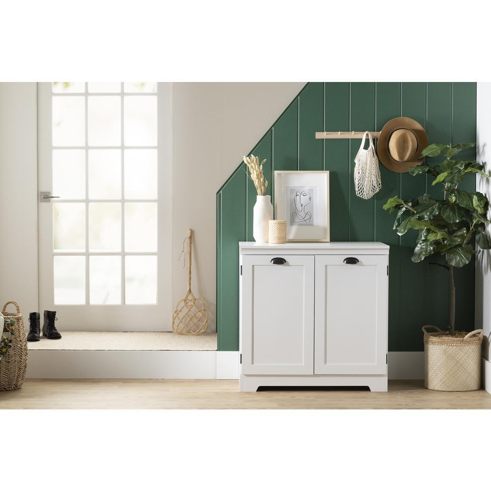 Prairie 2-Door Storage Cabinet, Pure White. Picture 2