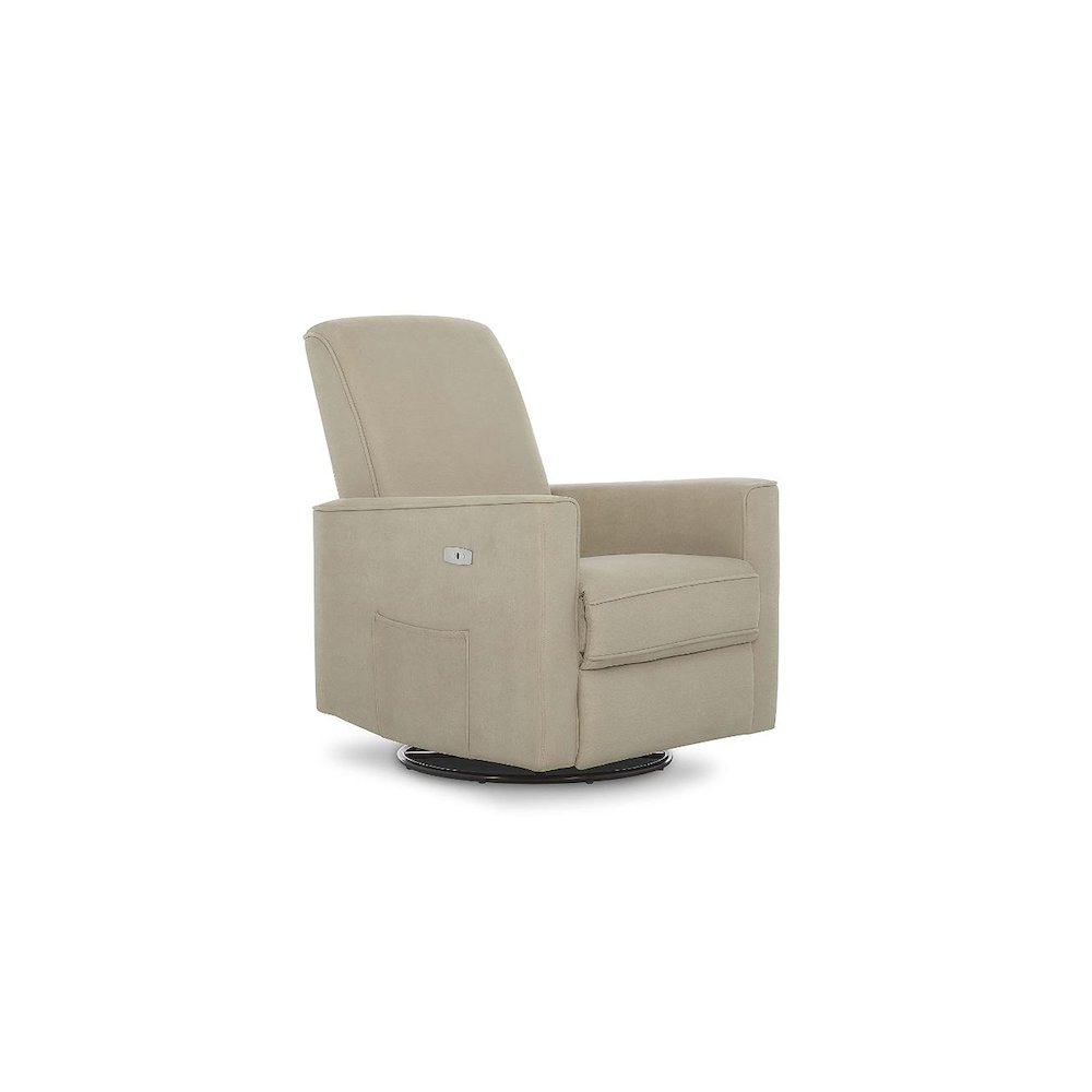 Evolur Harlow Deluxe Glider |Power Recliner| Rocker, 612-FAWN. Picture 1