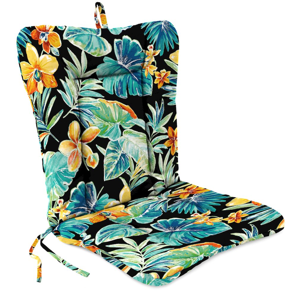 Outdoor Euro Style Chair Cushion, Multi color. Picture 1