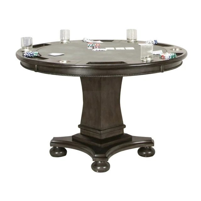 48" Round Vegas Dining and Poker Table. Picture 1