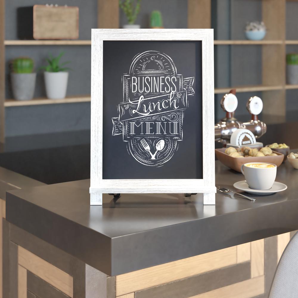 Canterbury 12" x 17" Tabletop Magnetic Chalkboards, Set of 10. Picture 8
