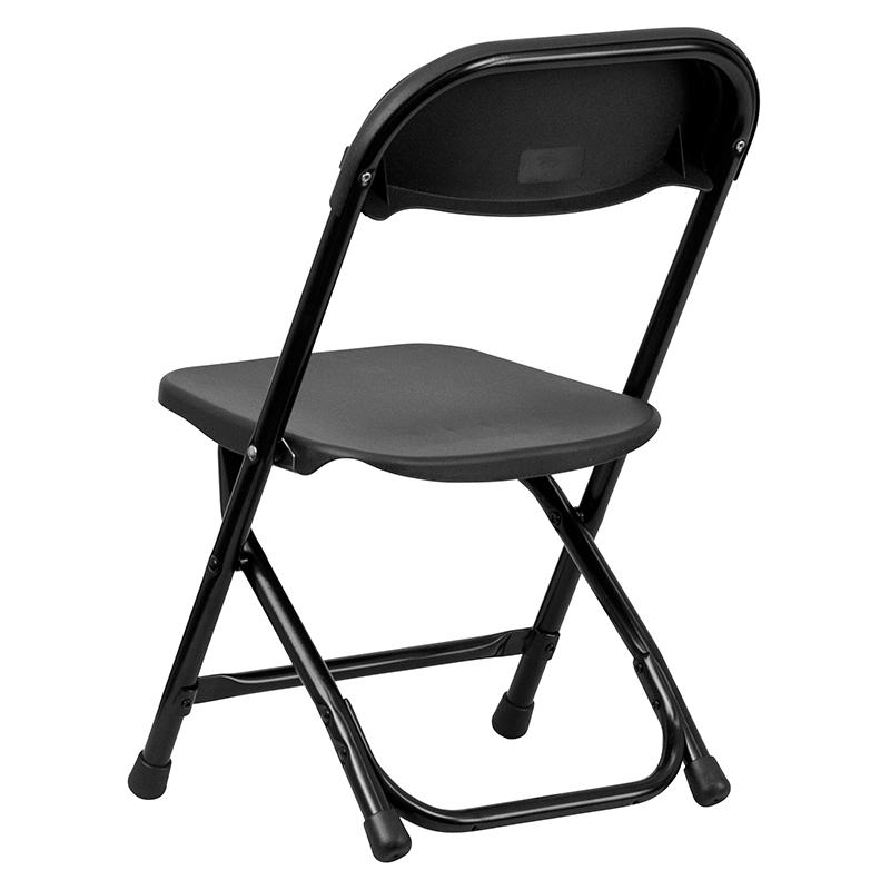 2 Pk. Kids Black Plastic Folding Chair. Picture 3