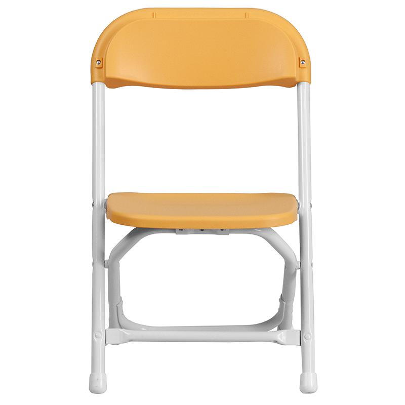 2 Pk. Kids Yellow Plastic Folding Chair. Picture 4