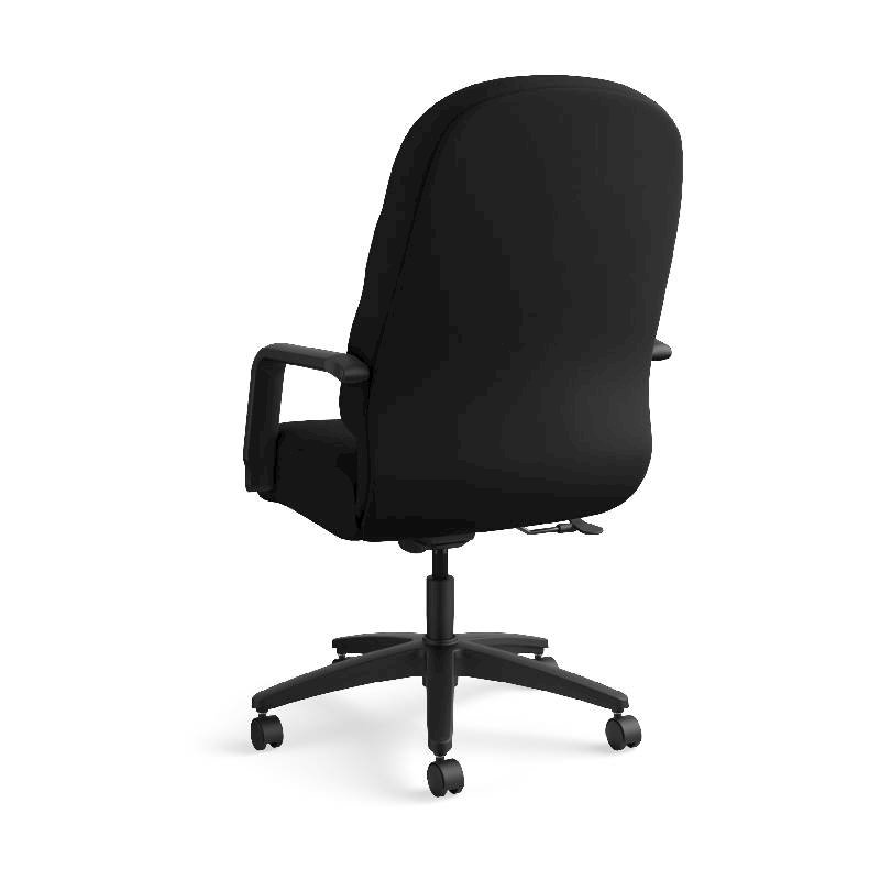 HON Pillow-Soft Executive High-Back Chair | Center-Tilt, Tension, Lock | Fixed Arms | Black Fabric. Picture 10