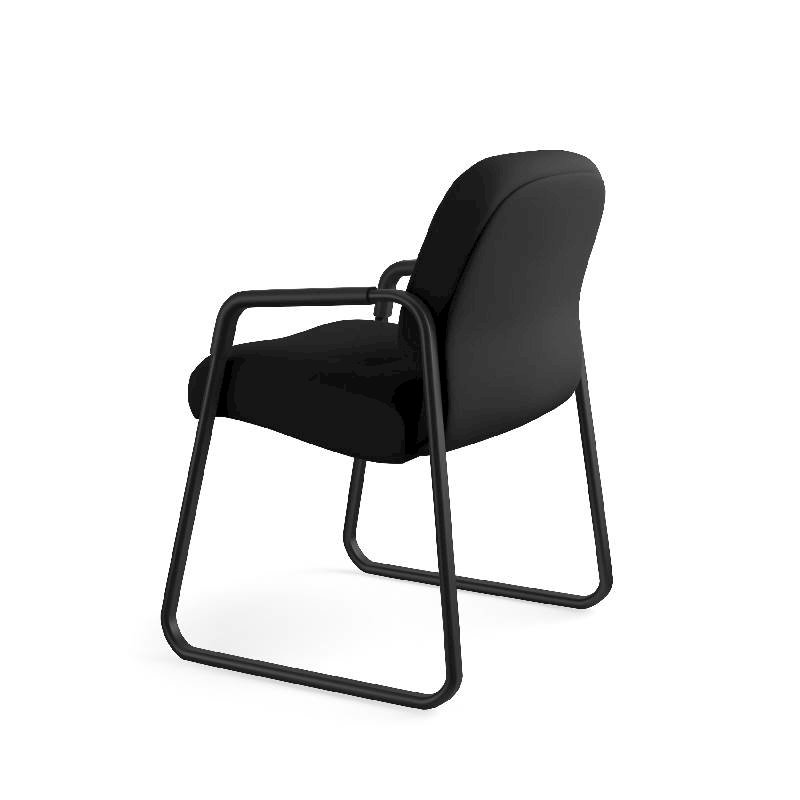 HON Pillow-Soft Guest Chair | Fixed Arms | Black Fabric. Picture 11