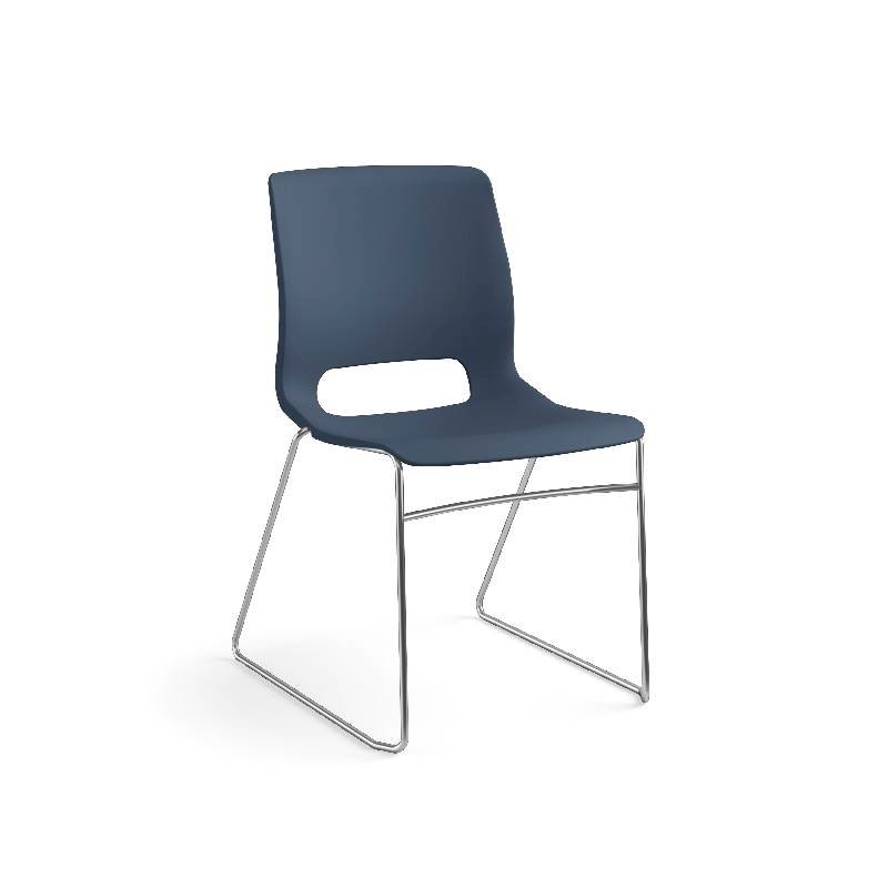 HON Motivate High-Density Stacking Chair | Regatta Shell | 4 per Carton. Picture 5