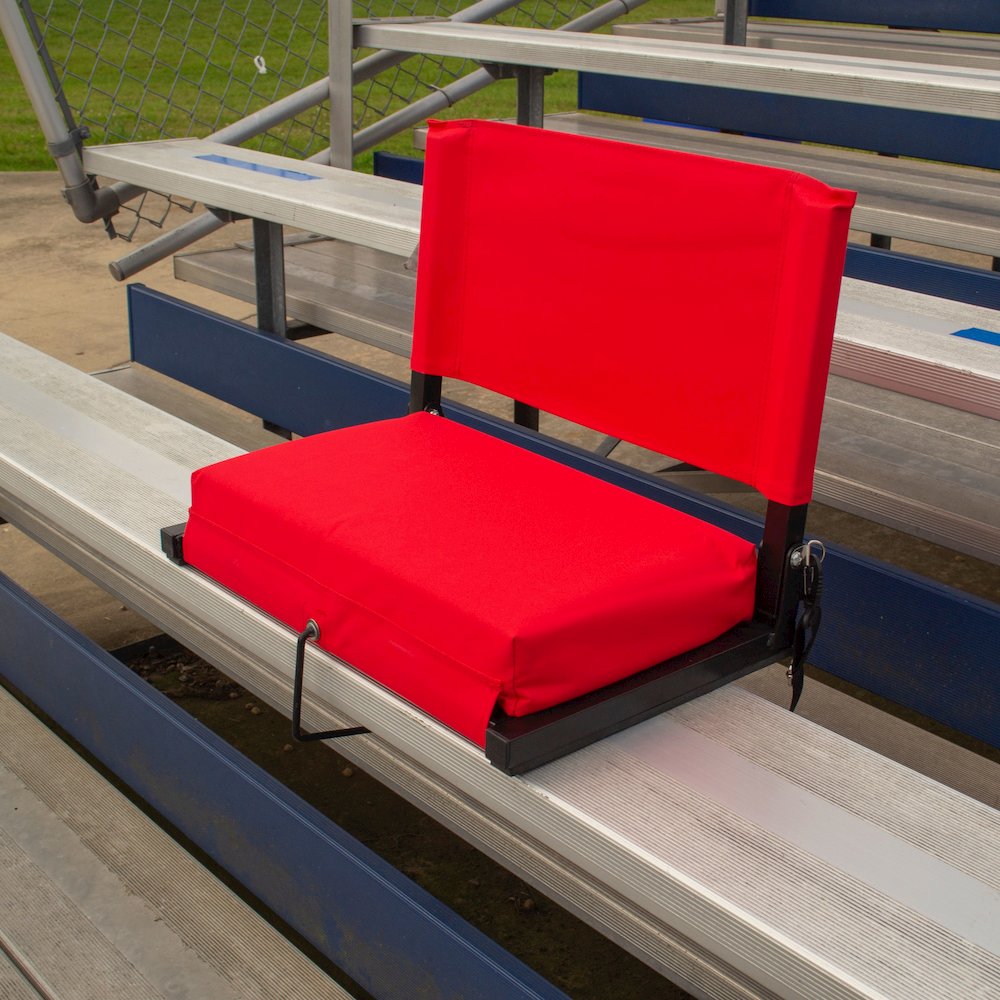 Stadium Chairs for Bleachers w/ Back Support. Picture 2