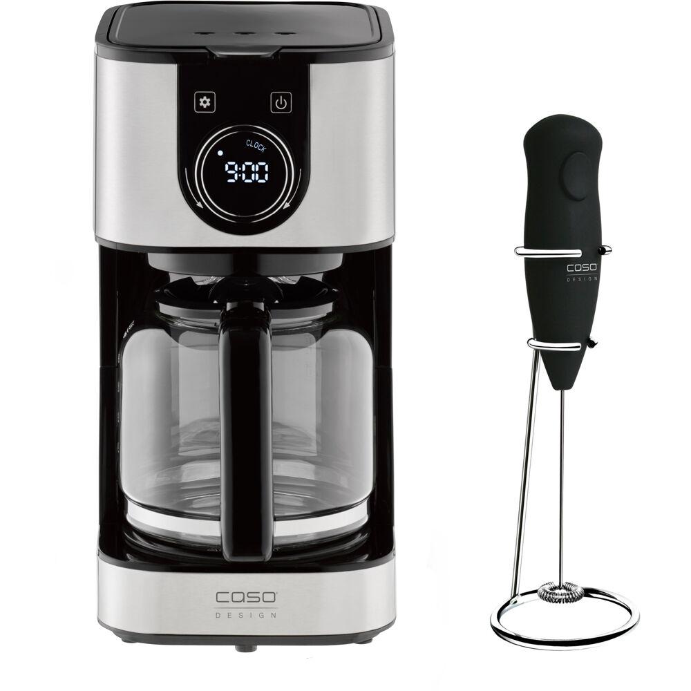 Fomini High Speed Hand Milk Frother + Hot Brew Coffee. The main picture.