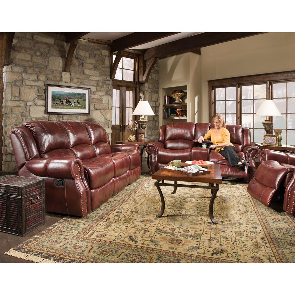 Telluride 3pc Living Set: Sofa, Loveseat, Recliner. Picture 1