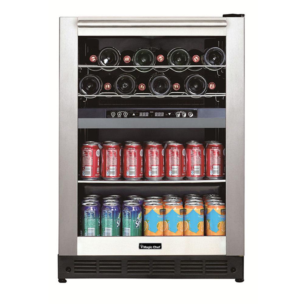 Dual Zone BuiltIn Wine and Beverage Cooler