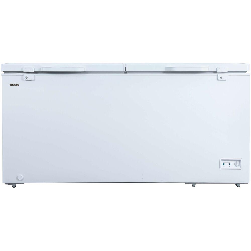 21 Cuft Chest Freezer, 2 Baskets, Up Front Temp Control, 5 Yr Warranty. Picture 1