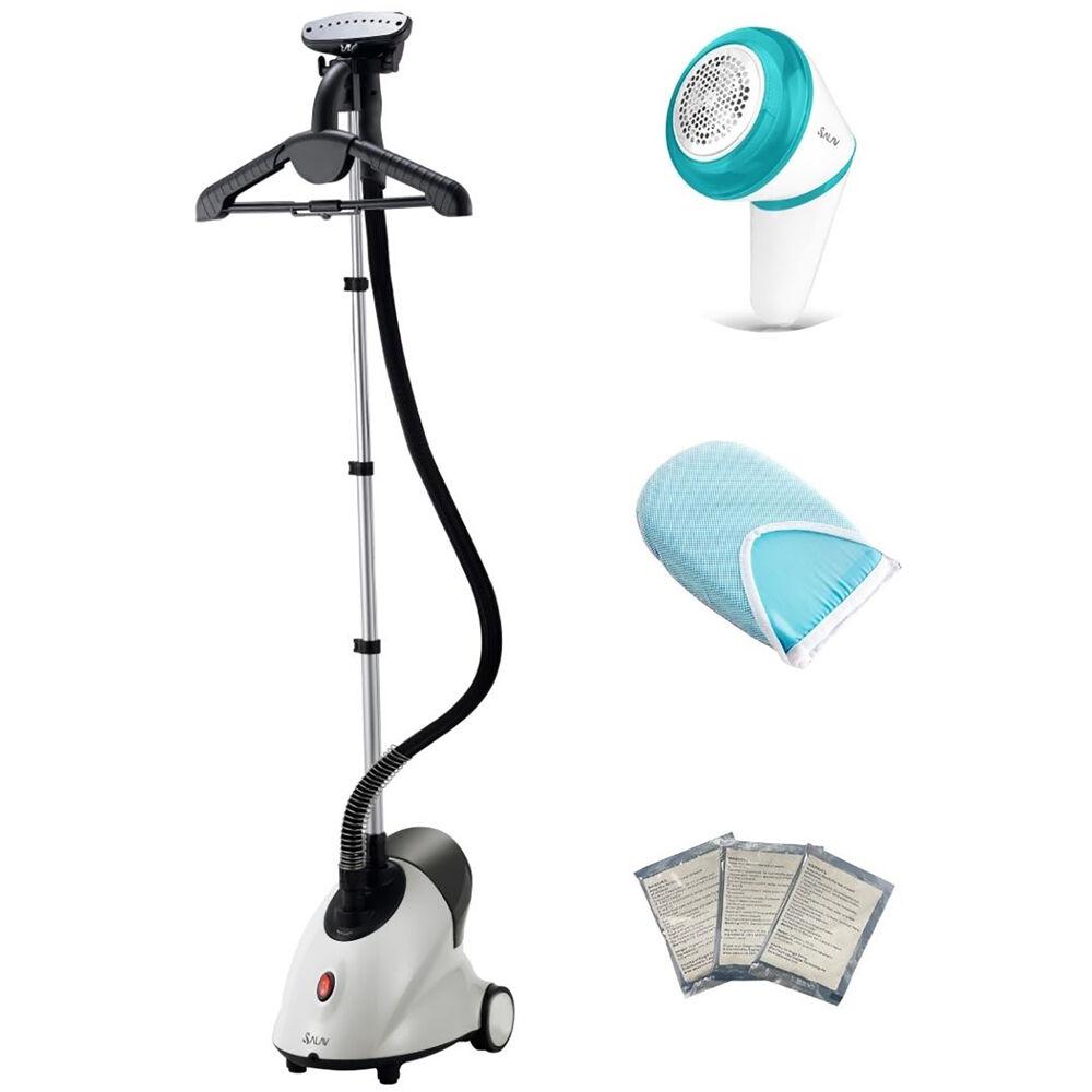 SALAV Complete Fabric Care Steamer Set Incl Steamer + Accessories. Picture 1
