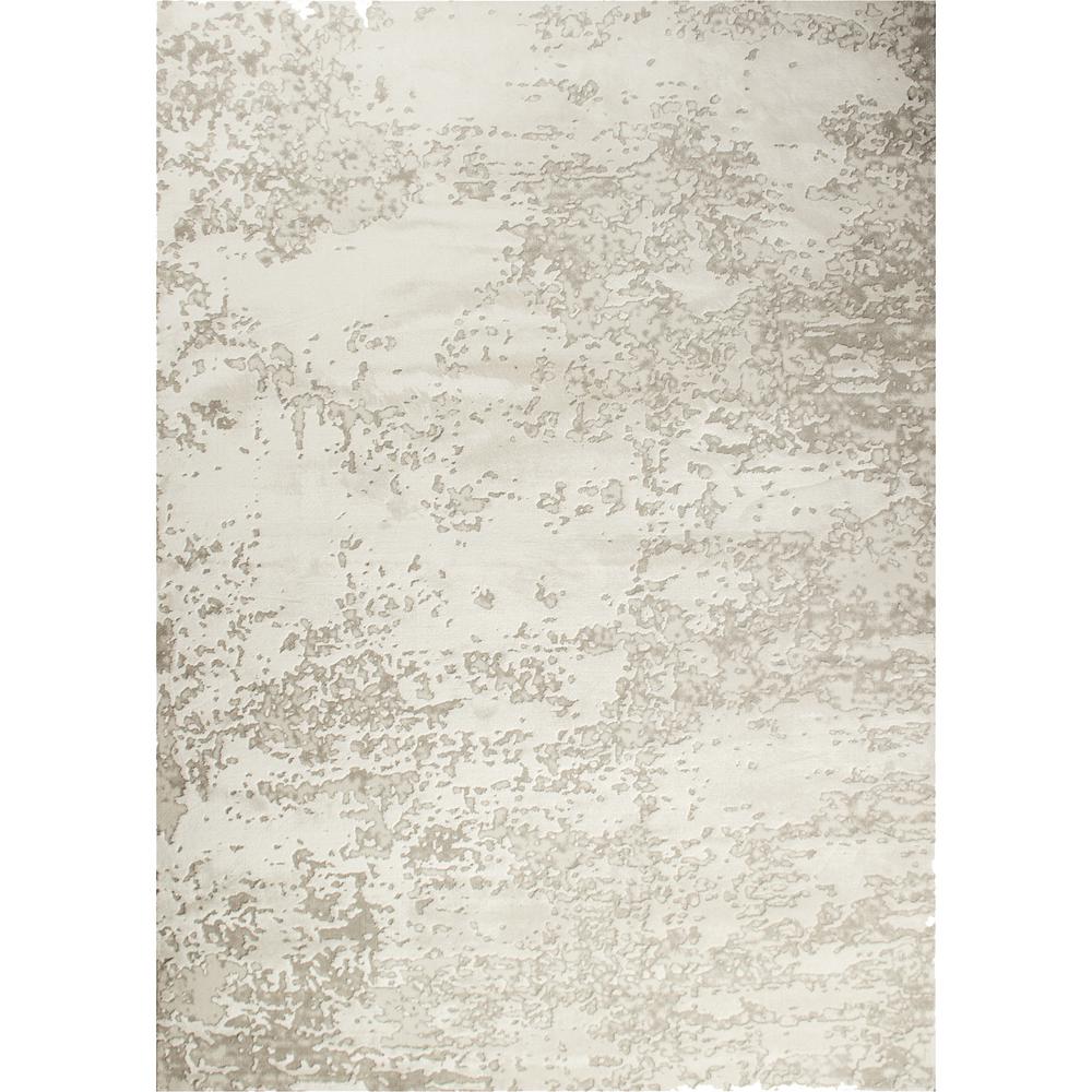 CAMILA Grey/Off-white 3 x 10 Indoor Rug. Picture 1
