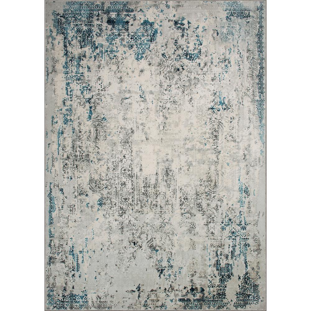 ARIELLA Blue/Grey 3 x 10 Indoor Rug. Picture 1