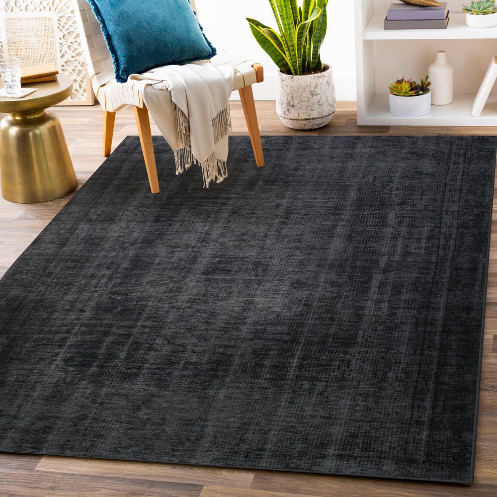 FALLON CHARCOAL 5 x 8 Indoor Rug. Picture 6