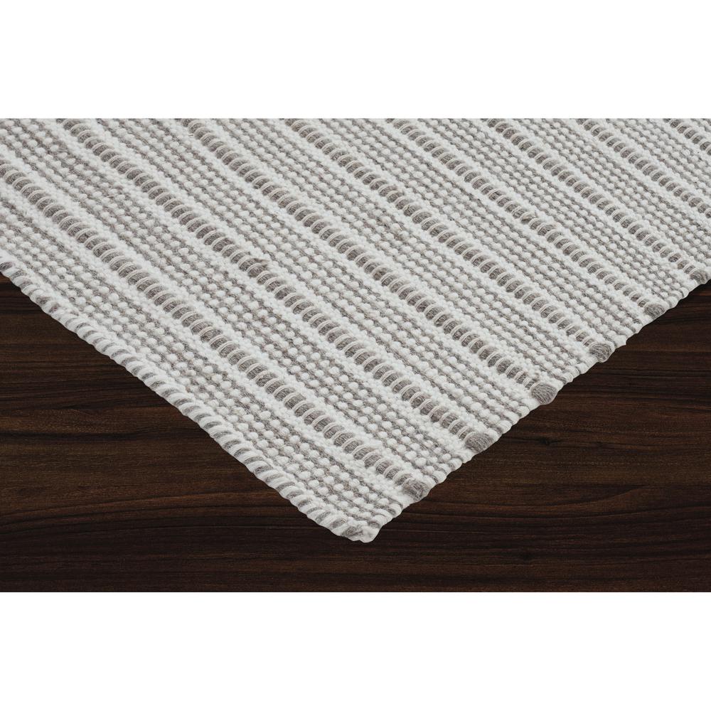 ORRIA Ivory/Grey 8 x 10 Rug. Picture 4