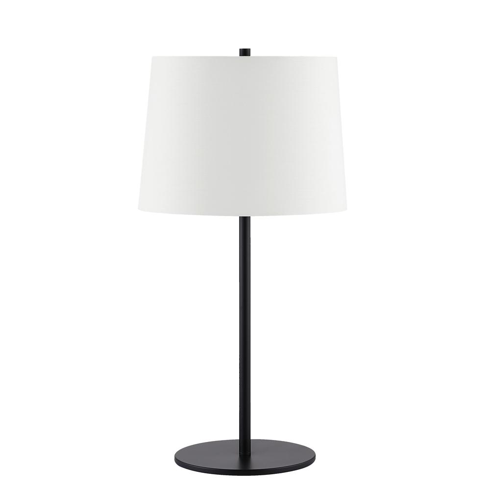 Nino 1 Light 27" Table Lamp with shade. Picture 1