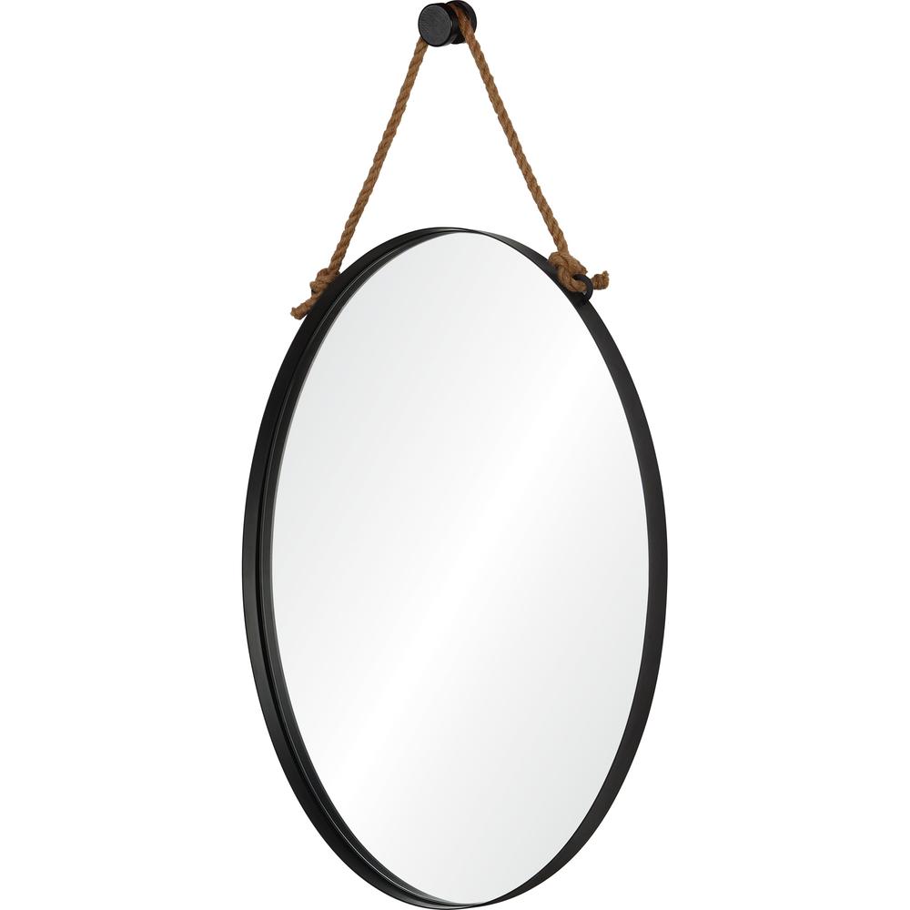Parbuckle 22 in. x 42 in. Oval Mirror. Picture 2