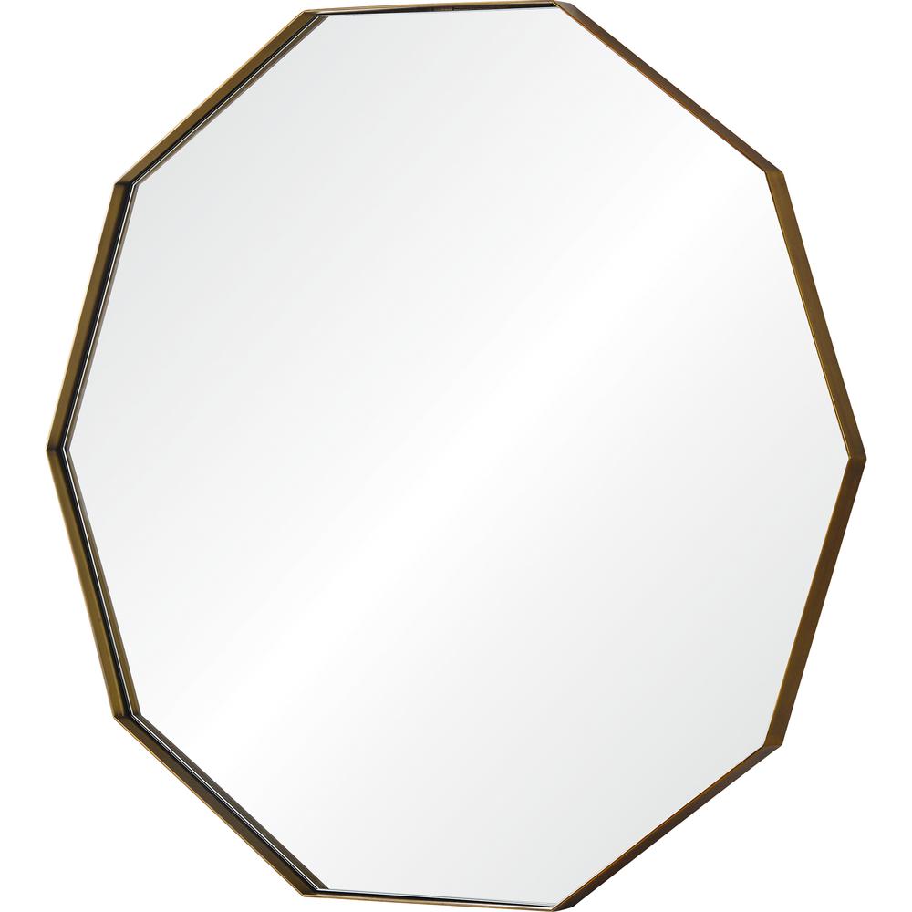 Cruz 40 in. x 40 in. Irregular Framed Mirror. Picture 2