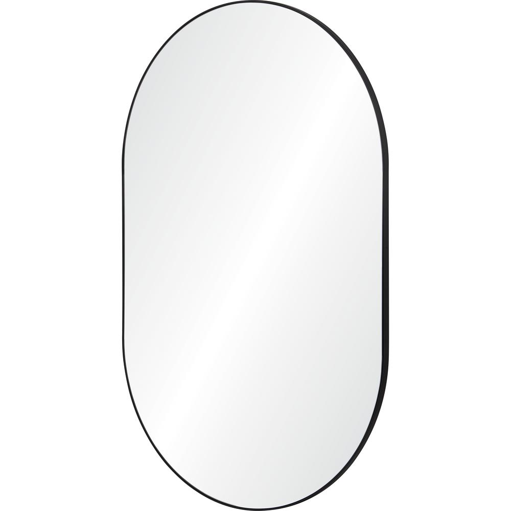 Webster 26 in. x 40 in. Oval Framed Mirror. Picture 2