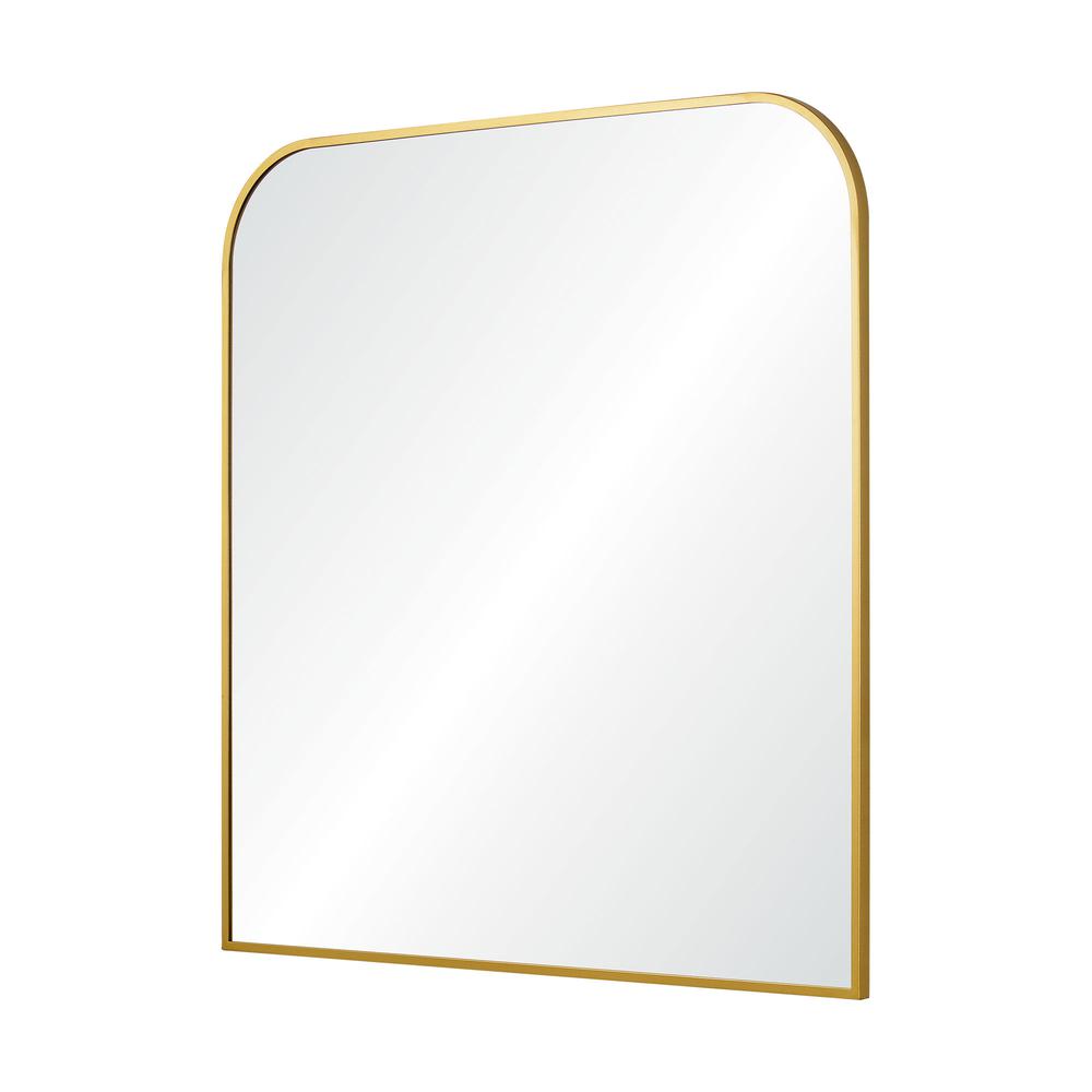 Nadia 38 x 40 Rectangular Square Framed Mirror. Picture 2