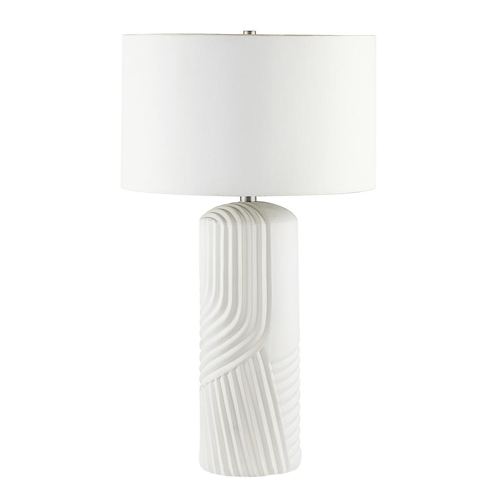 Valerie 1 Light 28" Table Lamp with shade. Picture 2