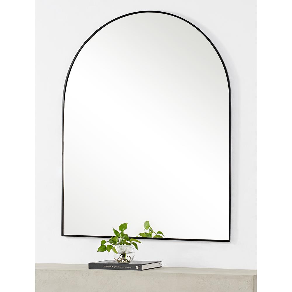Lamia 50 x 40 Arch Framed Mirror. Picture 5