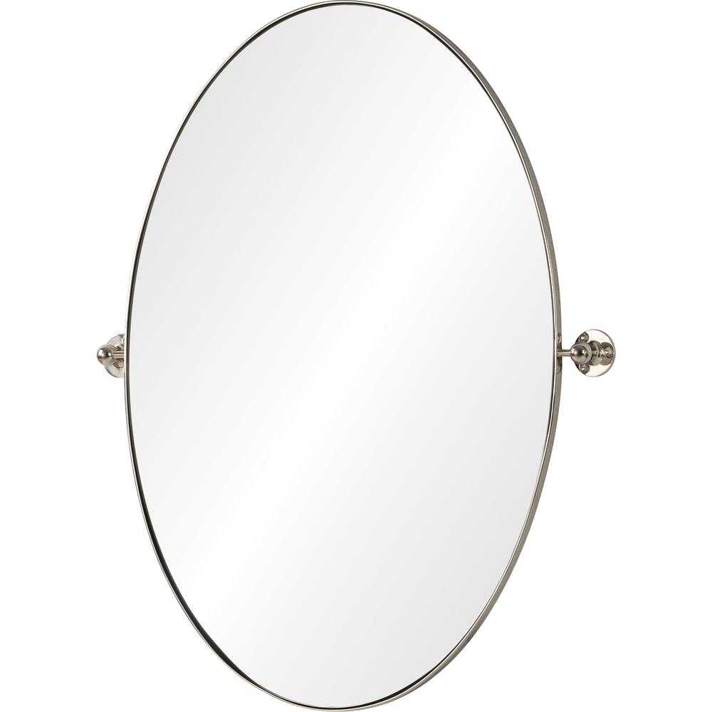 Azalea 24 in. x 30 in. Oval Framed Mirror. Picture 2
