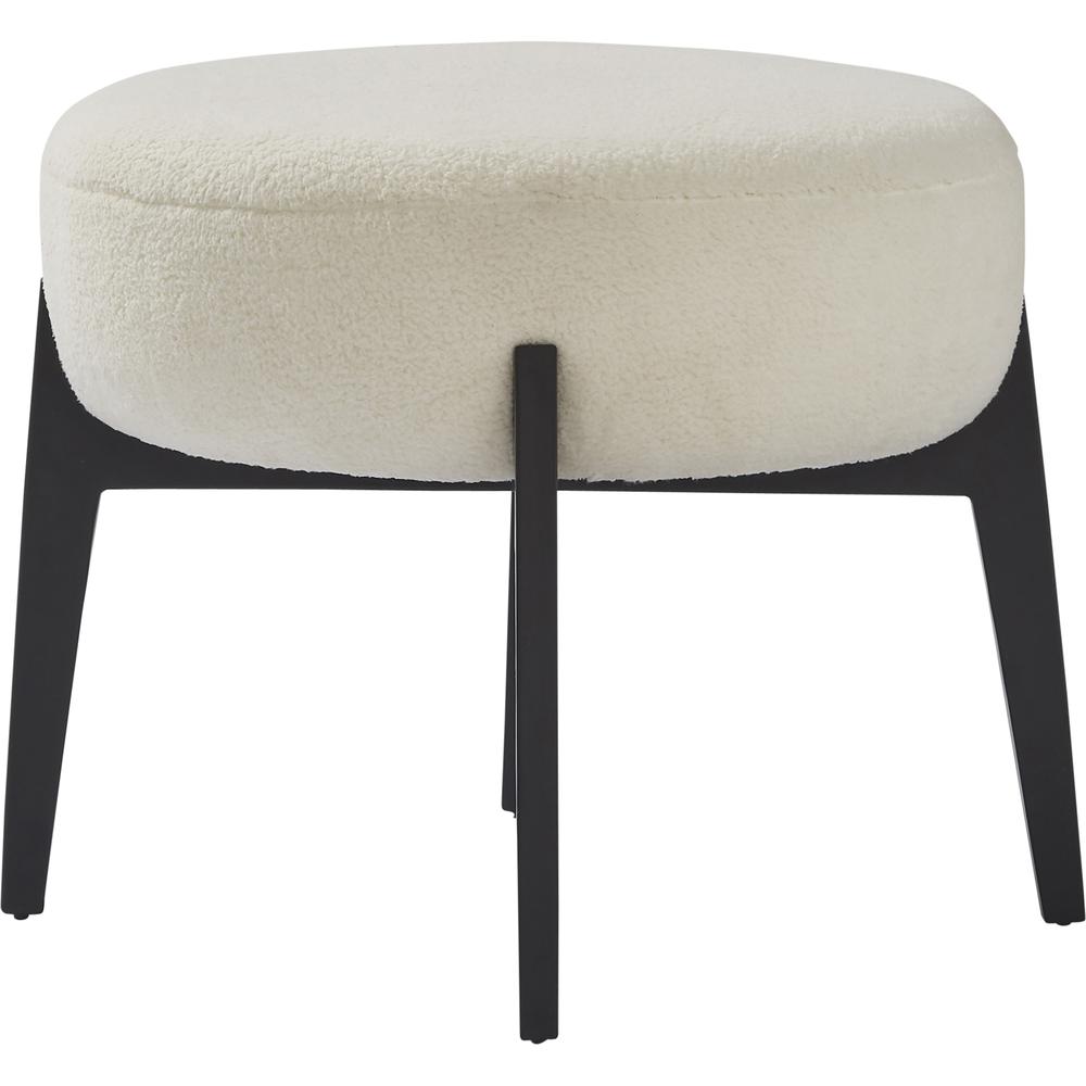 Micha White and Black Stool. Picture 1