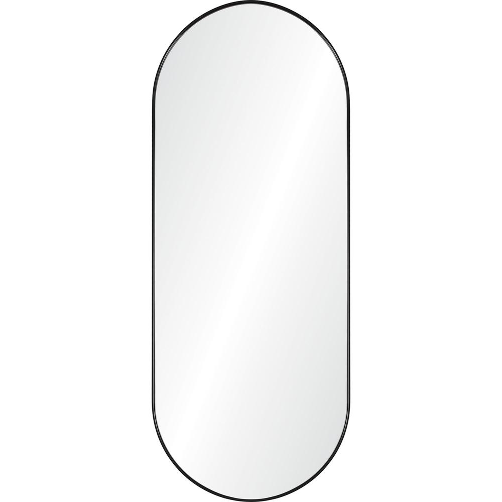 Ammar 24 x 60 Pill Ractangular Framed Mirror. Picture 1