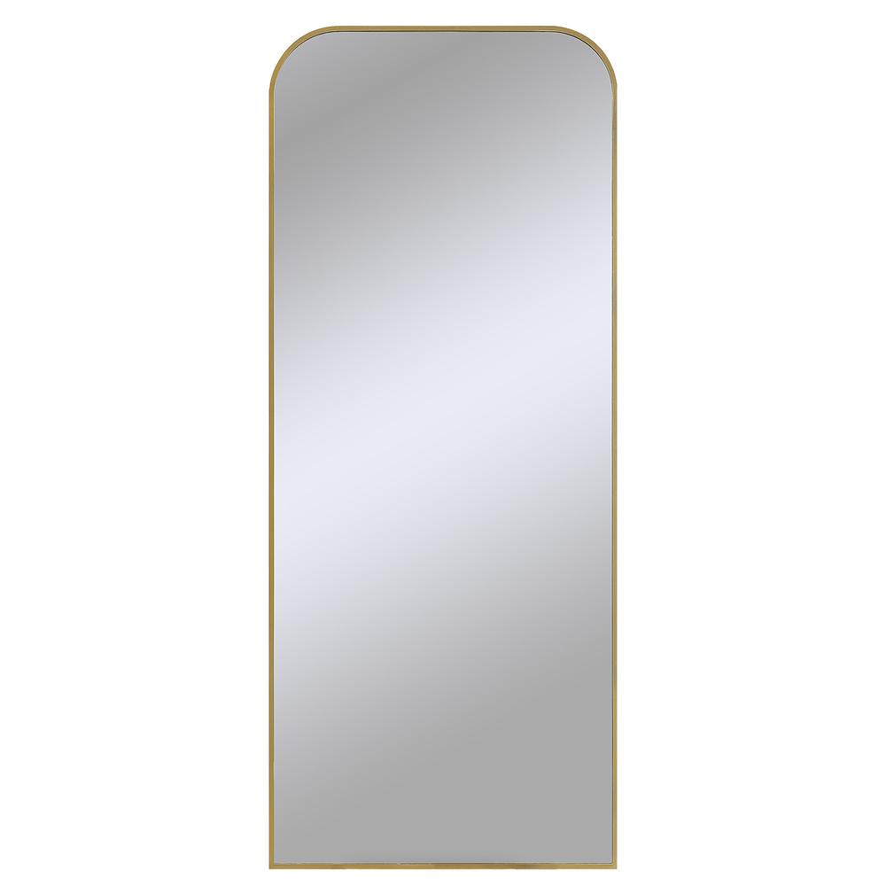 Meryem 30 x 72 Rectangular Framed Mirror. Picture 1