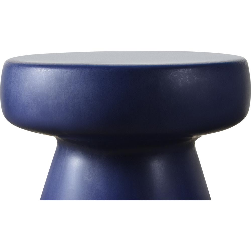 CHARLIE MATTE NAVY OUTDOOR TABLE. Picture 2
