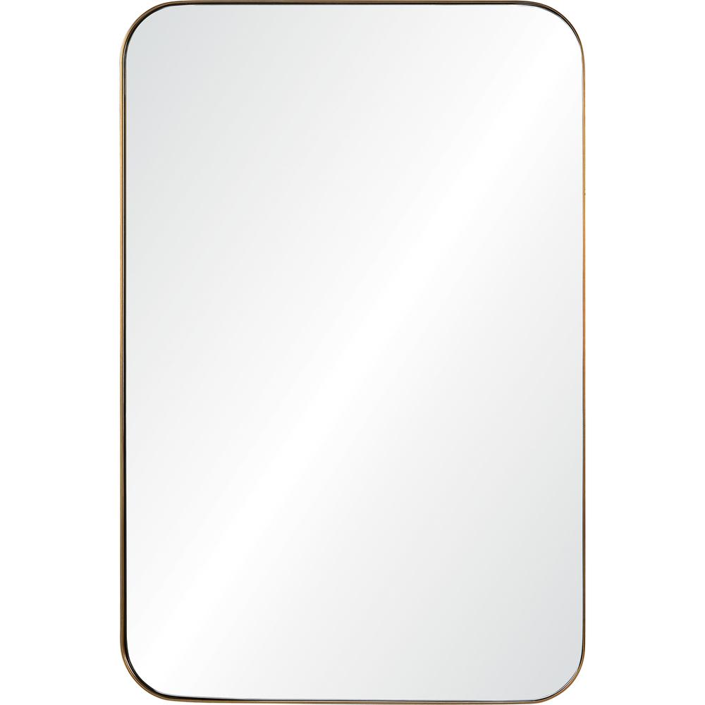 Edwin 24 in. x 36 in. Rectangular Framed Mirror. Picture 1